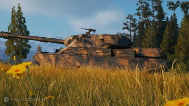 2D-стиль «Лесной покров» в World of Tanks