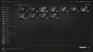 Новый ангарный интерфейс в обновление 2.0 World of Tanks