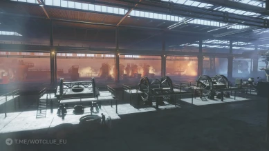 Новый основной ангар из обновления 2.0 в World of Tanks