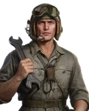 Члены экипажа из 18 сезона Боевого пропуска в World of Tanks