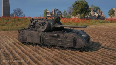 3D-стиль «Железный взгляд» для Maus в World of Tanks 3D-стиль «Железный взгляд» для Maus в World of Tanks