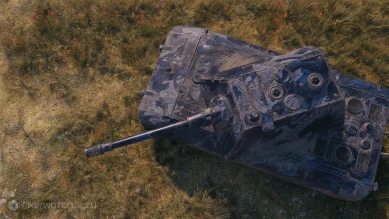 Настраиваемый 2D-cтиль «Король драконов (лазурный)» из обновления 2.0 в World of Tanks