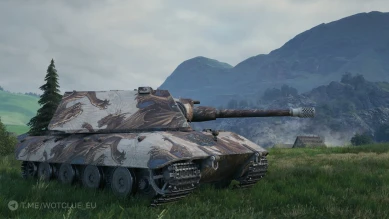 Настраиваемый 2D-cтиль «Король драконов (лазурный)» из обновления 2.0 в World of Tanks