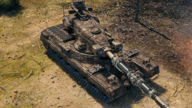 Уникальная кастомизация танка 11 лвл Black Rock в World of Tanks 2.0