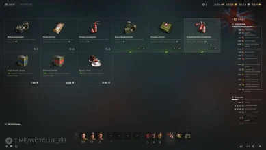 Новые экраны О машине и Обслуживание танка в World of Tanks 2.0