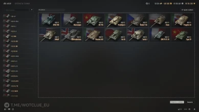 Собственные списки танков (плейлисты) в World of Tanks 2.0
