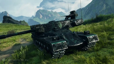 2D-стиль «Царь горы» для танка Black Rock в World of Tanks 2.0