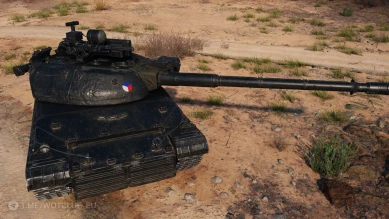 Танк Vz. 60S Dravec из обновления 2.0 в World of Tanks