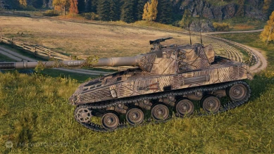 Уникальная кастомизация танка 11 лвл leKpz Borkenkäfer в World of Tanks 2.0