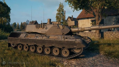 Танк 11 уровня Leopard 120 Verbesser из обновления 2.0 в World of Tanks