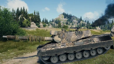 Уникальная кастомизация танка 11 уровня Leopard 120 Verbesser в World of Tanks 2.0