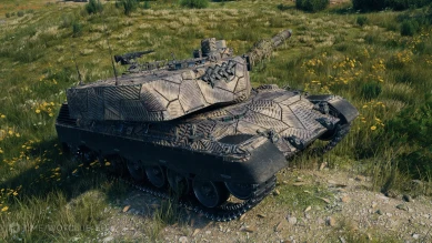 Уникальная кастомизация танка 11 уровня Leopard 120 Verbesser в World of Tanks 2.0
