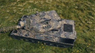 Уникальная кастомизация танка 11 уровня Leopard 120 Verbesser в World of Tanks 2.0