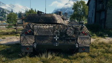 Уникальная кастомизация танка 11 уровня Leopard 120 Verbesser в World of Tanks 2.0