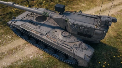 Танк 11 уровня Hirschkäfer из обновления 2.0 в World of Tanks