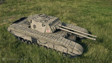 Скриншоты танка Black Prince II с супертеста World of Tanks