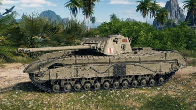 Скриншоты танка Black Prince II с супертеста World of Tanks