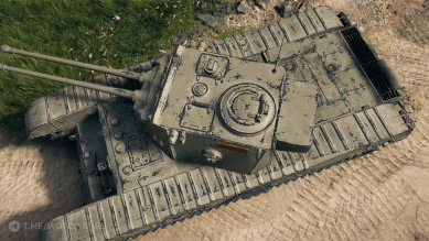 Скриншоты танка Black Prince II с супертеста World of Tanks