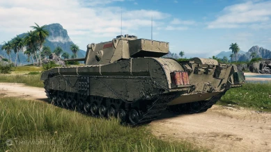 Скриншоты танка Black Prince II с супертеста World of Tanks