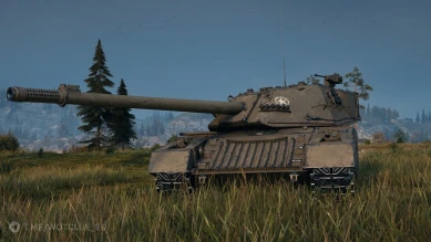 Танк 11 уровня XM69 Hacker из обновления 2.0 в World of Tanks