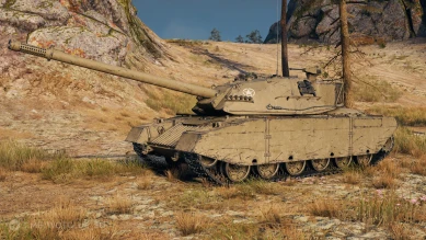 Танк 11 уровня XM69 Hacker из обновления 2.0 в World of Tanks