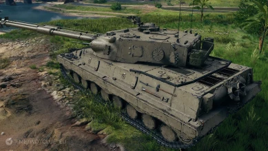 Танк 11 уровня FV4025 Contriver из обновления 2.0 в World of Tanks