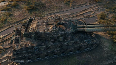 Уникальная кастомизация танка 11 уровня FV4025 Contriver в World of Tanks 2.0