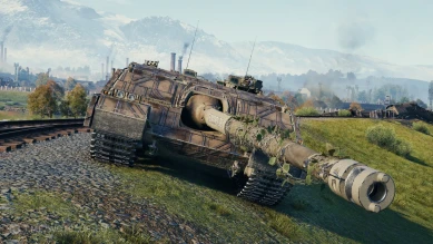 Уникальная кастомизация танка 11 уровня AT-FV230 Breaker в World of Tanks