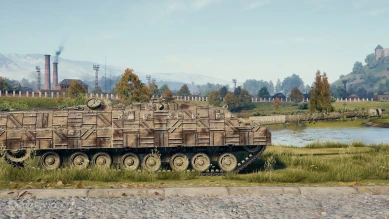 Уникальная кастомизация танка 11 уровня AT-FV230 Breaker в World of Tanks