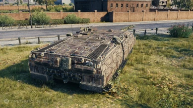 Уникальная кастомизация танка 11 уровня AT-FV230 Breaker в World of Tanks