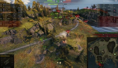 Подсадка на обновлённых Фьордах в World of Tanks