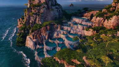 Новая карта «Рёв водопада» в Мире кораблей