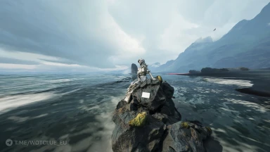 Памятная скульптура на карте «Нордскар» в World of Tanks