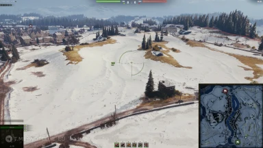 Переработанная карта Эрленберг из обновления 2.0.1 в World of Tanks