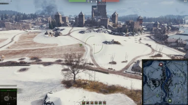 Переработанная карта Эрленберг из обновления 2.0.1 в World of Tanks