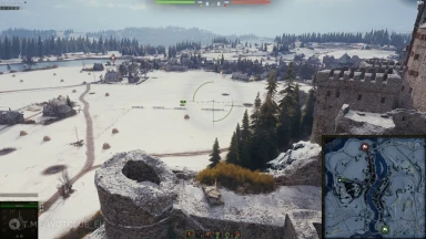 Переработанная карта Эрленберг из обновления 2.0.1 в World of Tanks