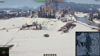 Переработанная карта Эрленберг из обновления 2.0.1 в World of Tanks