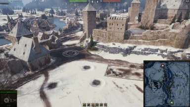 Переработанная карта Эрленберг из обновления 2.0.1 в World of Tanks