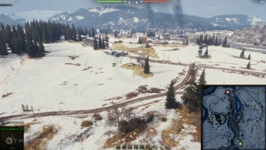 Переработанная карта Эрленберг из обновления 2.0.1 в World of Tanks