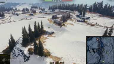 Переработанная карта Эрленберг из обновления 2.0.1 в World of Tanks