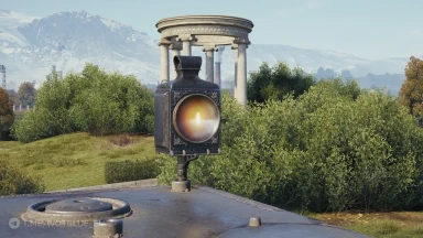 3D-объект «Антикварный фонарь» на фото из обновления 2.0.1 в World of Tanks