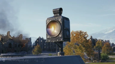 3D-объект «Антикварный фонарь» на фото из обновления 2.0.1 в World of Tanks