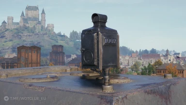 3D-объект «Антикварный фонарь» на фото из обновления 2.0.1 в World of Tanks