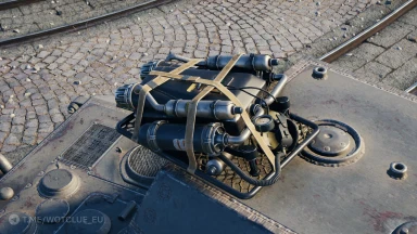 3D-объект «Реактивный ранец» из обновления 2.0 в World of Tanks