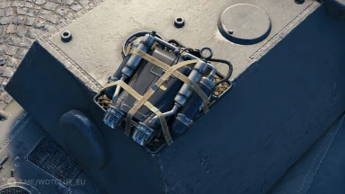 3D-объект «Реактивный ранец» из обновления 2.0 в World of Tanks