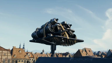 3D-объект «Реактивный ранец» из обновления 2.0 в World of Tanks