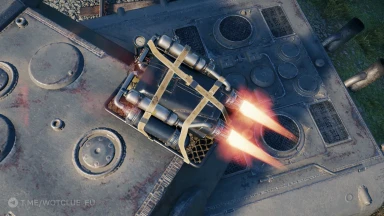 3D-объект «Реактивный ранец» из обновления 2.0 в World of Tanks