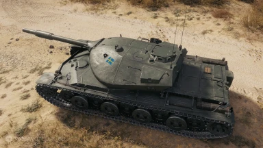 Скриншоты танка Stridsyxa из обновления 2.0.1 в World of Tanks