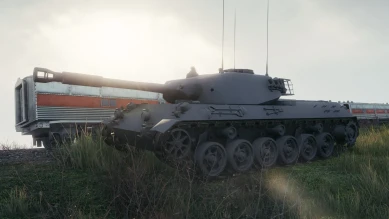 Моделька танка HWK 30 в World of Tanks