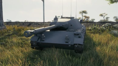 Моделька танка HWK 30 в World of Tanks